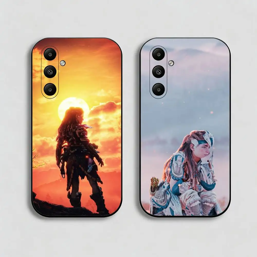 

Game H-Horizons Z-Zero Dawn Black Soft Silicone Phone Case For Samsung (A22-A55)