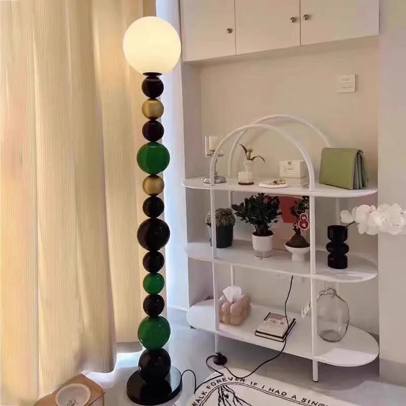 

Modern Minimalist Floor Lamps Living Room Sofasides Bedroom Bedside Study Cafe Artistic Decorative Homestay Gourd Table Lights