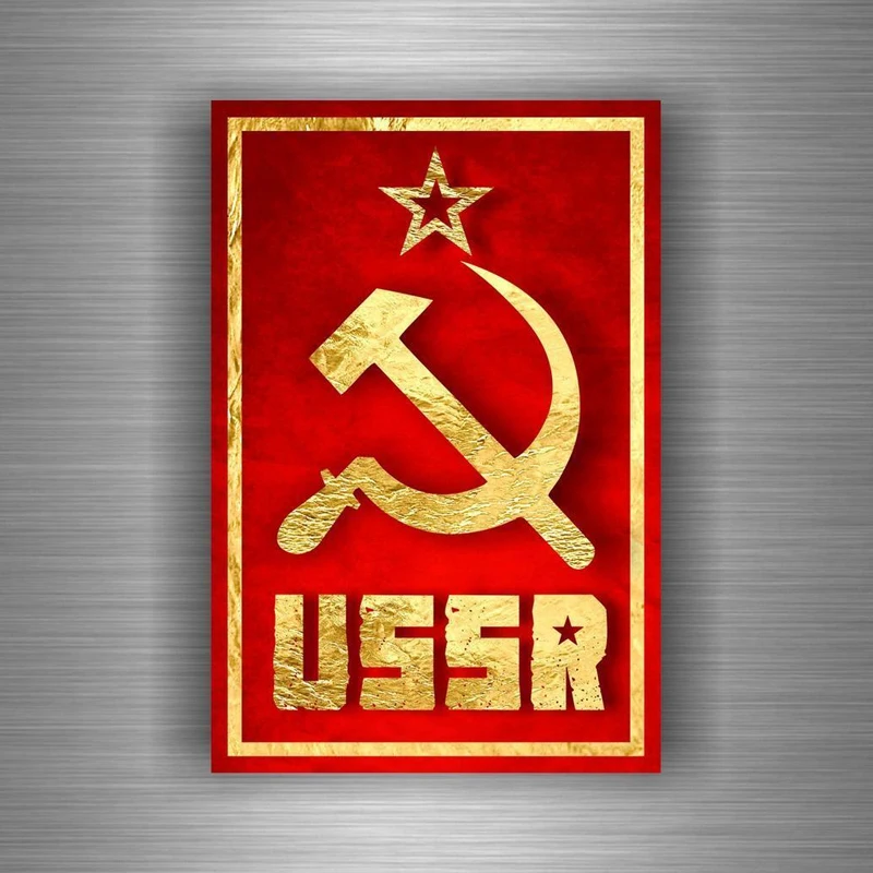 V1679# Russia Ussr Cccp Sssr Urss Russia Soviet Union Victory Day Motorcycle Car Vinyl Sticker Auto Accessories Decal