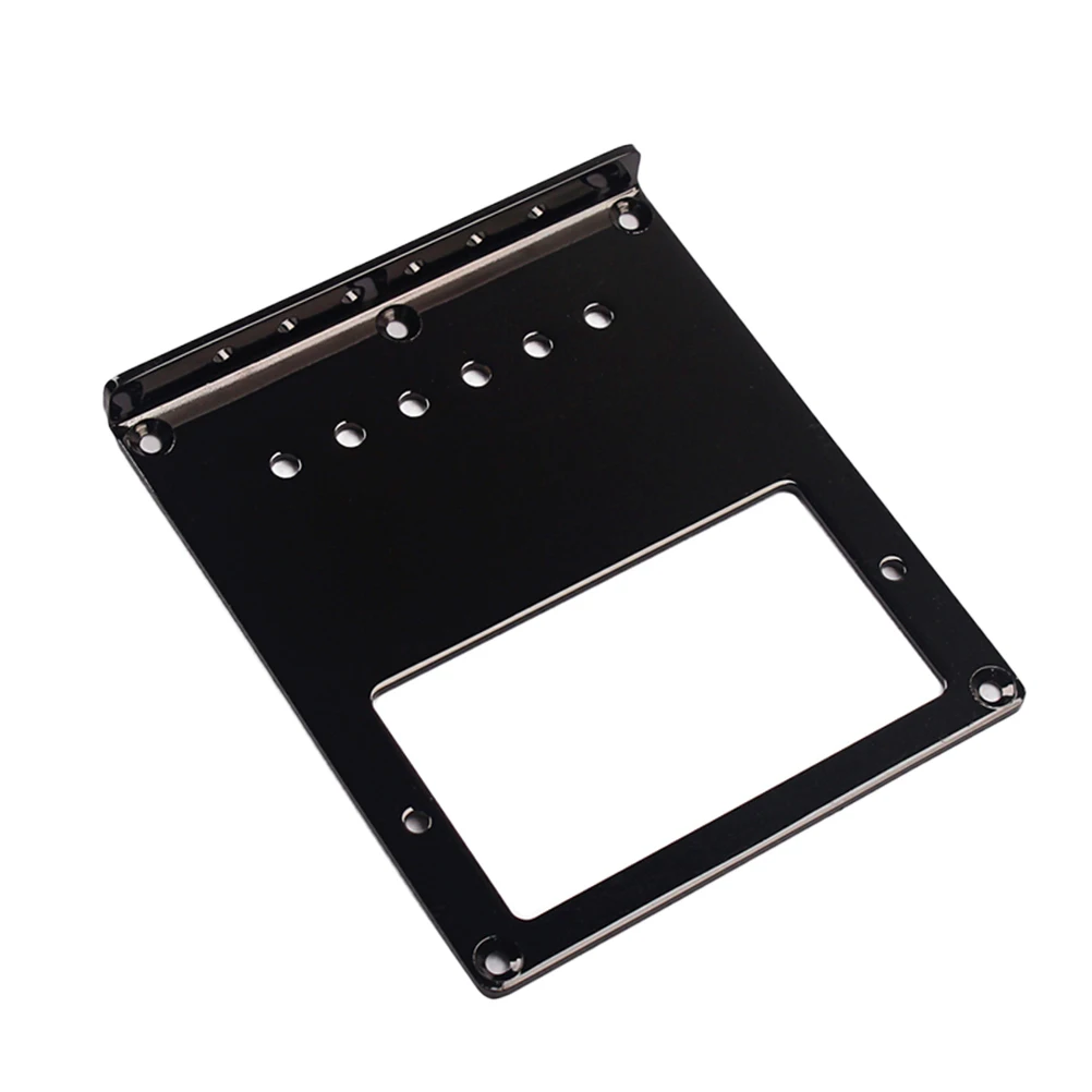 

Steel Electric Guitar Bridge Plate Top-Loading Pickup Replacement For Tl Guitar Parts Accessories 102Mm Black Guitarplate