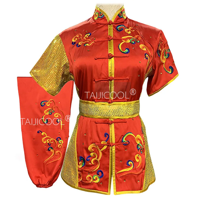 Chinese Wushu Uniform for Men and Women, Embroidered Dragon Kungfu Clothes, Martial Arts Suit, Changquan Garment, Male, Female, конвертер espada display port 20 pin male to dvi i 29 pin female 0 2м eportm dvif20