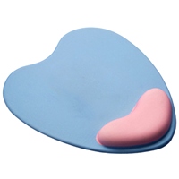 Love Mouse Pad, Ergonomic Mouse Pad, Mouse Pad Wrist Support, Ergonomic Mouse Pad, for Office Home, 22X25cm (Blue)