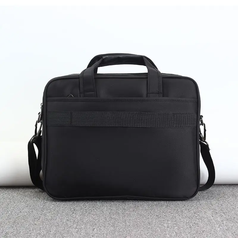 Large Capacity Oxford Men's Business Bag Shoulder Crossbody Work Bag Laptop Bag Handbag Tool Bag Casual Style Polyester