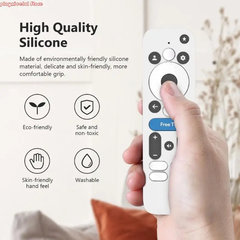 e8ba مقاومة للتحكم عن بُعد لـ e8ba لـ onn.googletv box 4kpro cover عن بُعد حماية الجسم الكاملة nonslip grip shell