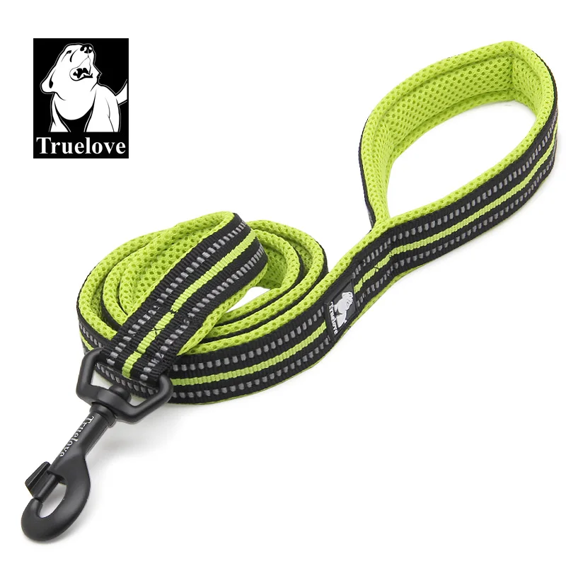 Truelove Soft Mesh Nylon Dog Leash Double Trickness Running Reflective Safe Walking Training Pet Dog Lead Leash Dropship TLL2112