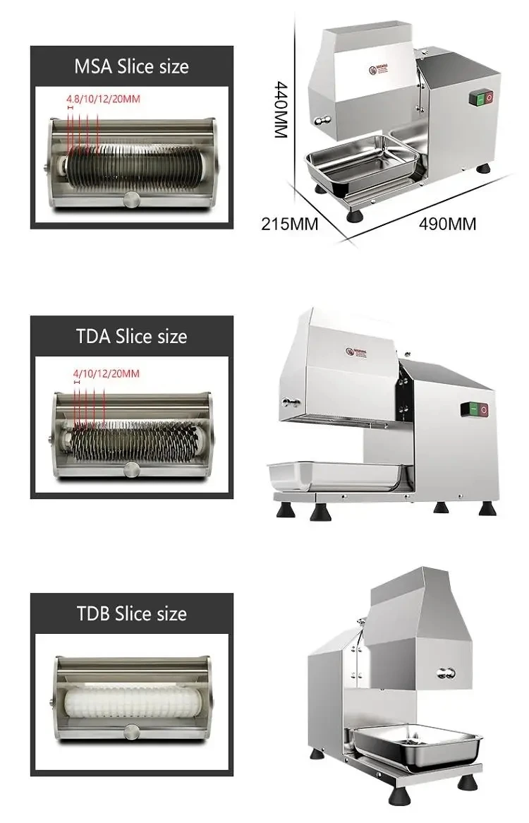 Tenderizer Machine for Beef Commercial Meat Tenderizer, Heavy Duty Stainless Steel Kitchen Tool, Electric Meat