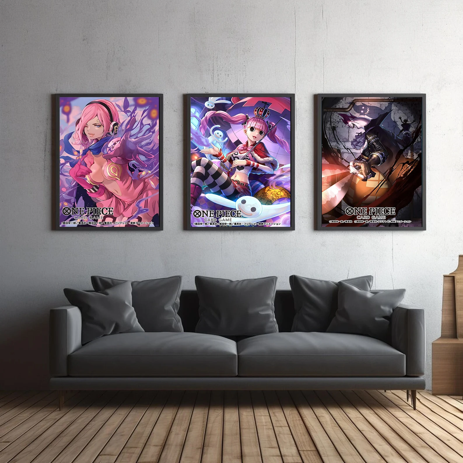 ONE PIECE BIG MOM Anime Self-adhesive Poster Wallpaper Figures Home Decoration Painting Wall  Sexy Bedroom Cartoons Sticker Gift