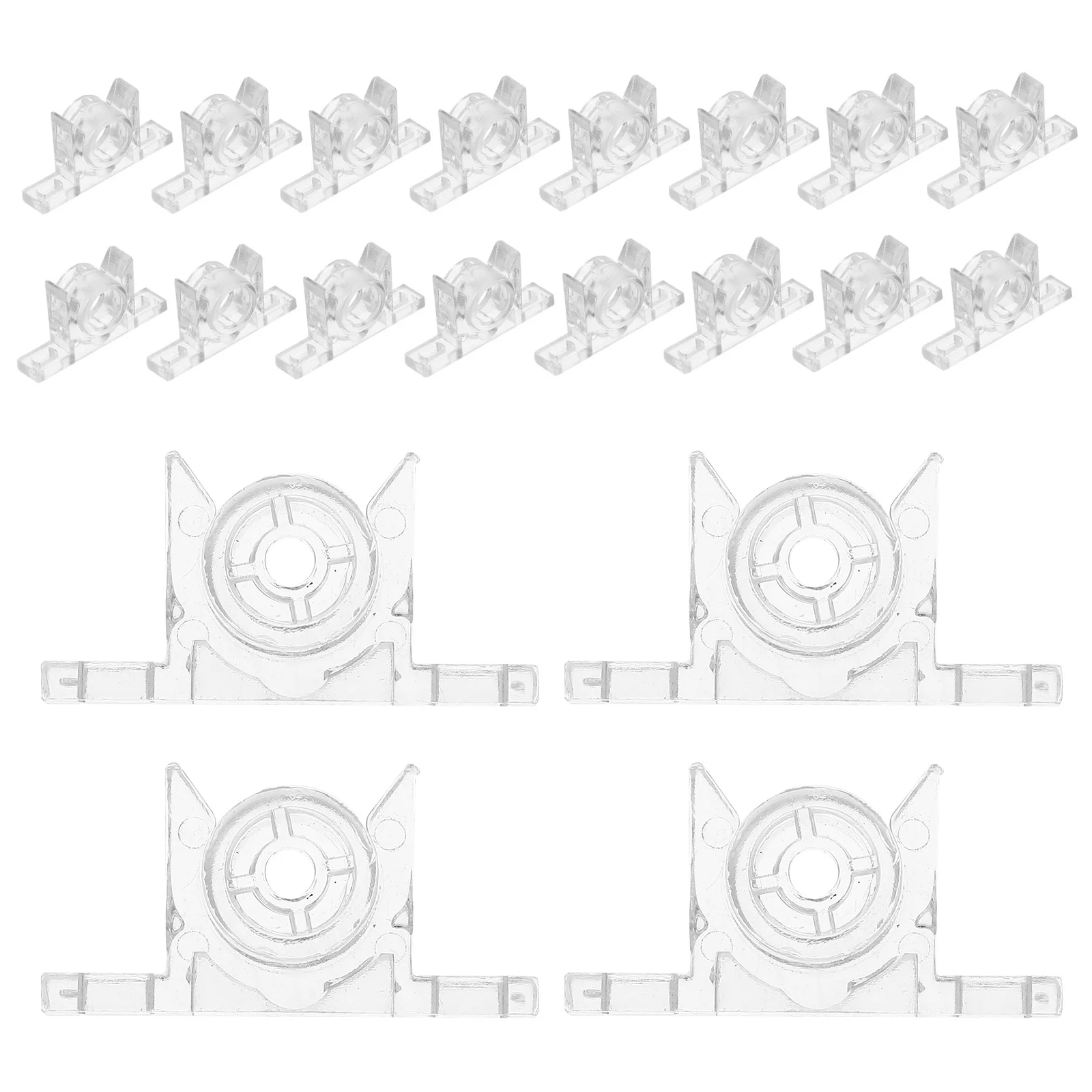 

20 set Cabinet Door Latch Precision Ball Catches For Silent Closure Easy Diy Installation Plastic Wardrobe Cupboard Closet