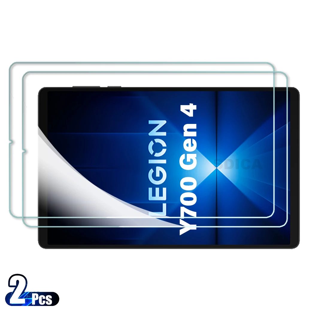 

2PCS For Lenovo Legion Y700 Gen 4 Tempered Glass Screen Protector Y700 4rd 8.8 inch Tablet Anti Scratch HD Protective Film