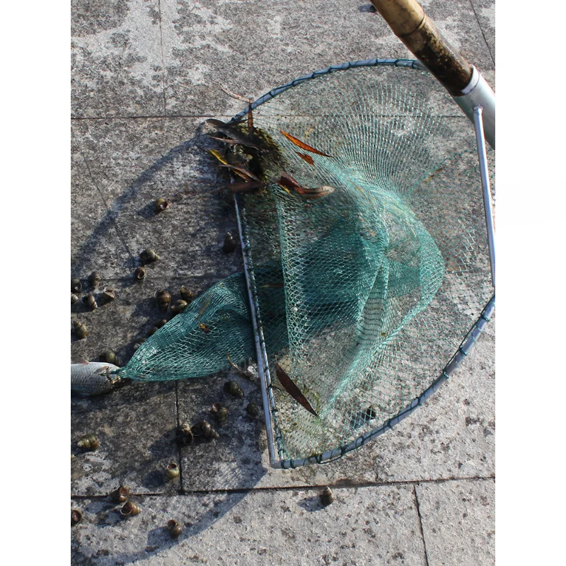 Rake Net Snail Fish Shrimp Net Bag Old-fashioned Trawl Net Shrimp Catching Artifact Knot Reinforcement Dense Eye Rake Net
