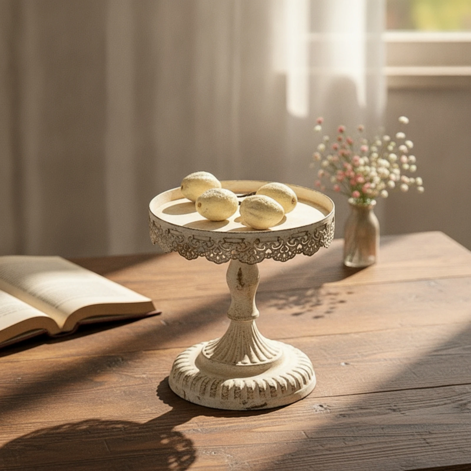 Decoratief dienblad met voetst - Storage Food Tray recensie en prijs