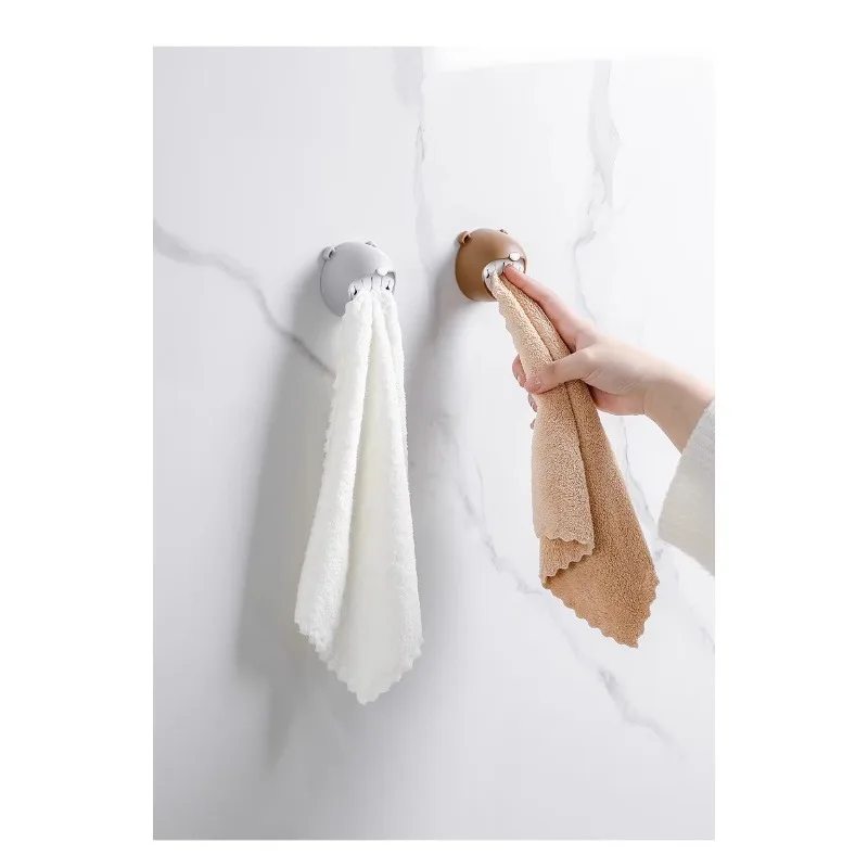 

Perforated kitchen rag hanging rod mini towel rack hand towel face towel hanger