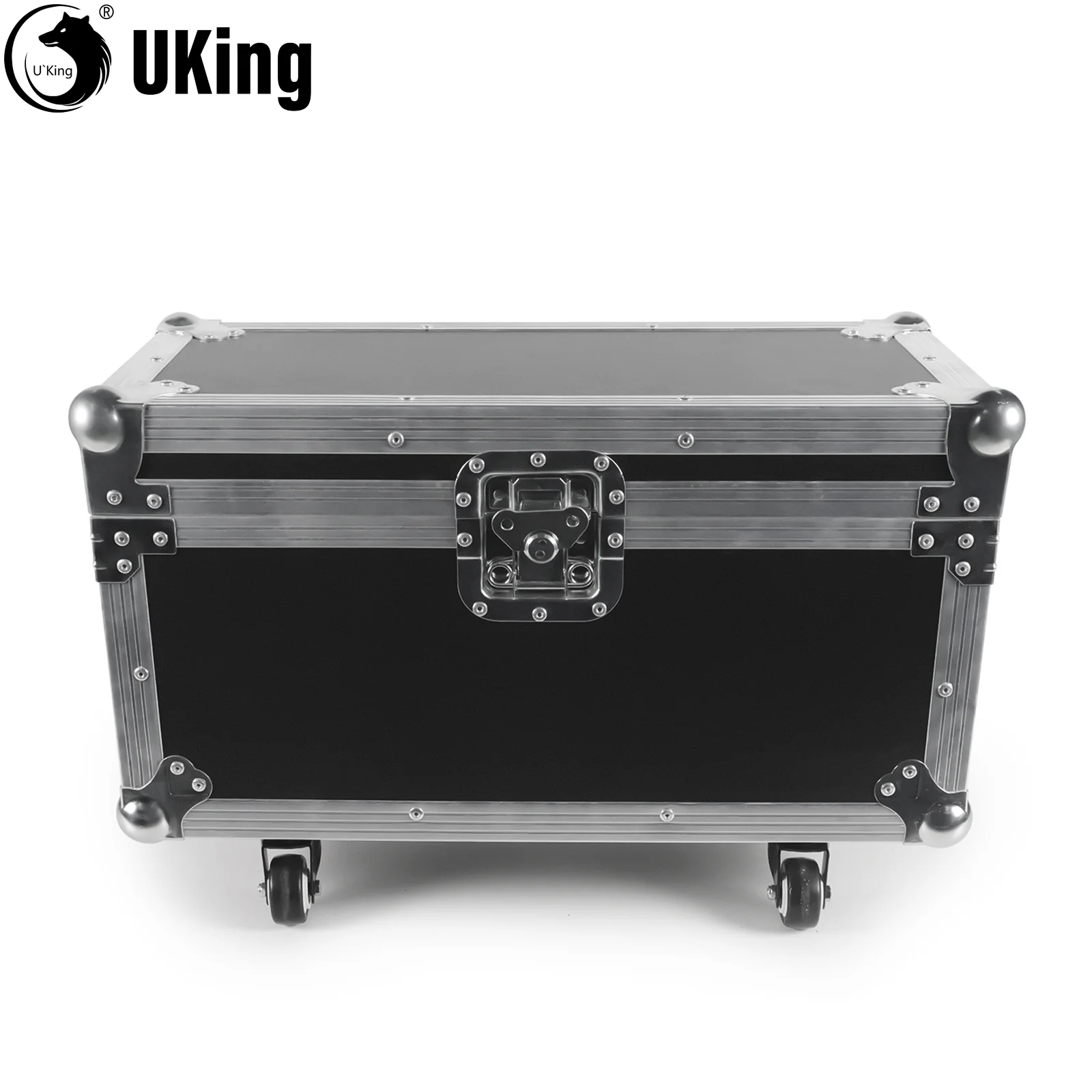 U'King الأسود إيفا رغوة التقسيم شركة الطيران حالة PE الجلود قطرة واقية Flightcase ل 2 قطعة 750 واط الإلكترونية آلة شرارة لهب الباردة