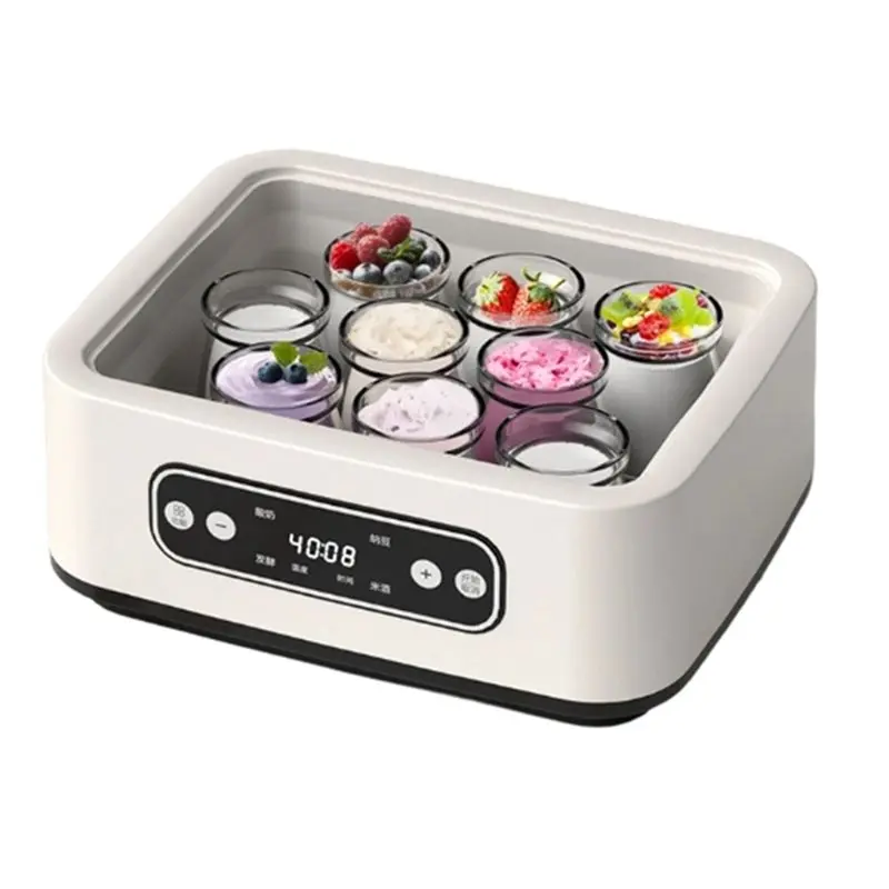 [b25b-】-16l-large-yogurt-maker-machine-with-temperature-control-smart-timer-automatic-shut-off-for-home-use-uk-plug