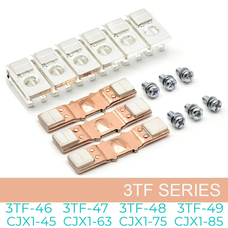 1 مجموعة رابطات النقطة الفضية 3TF49-48 3TF47- CJX1-45-63-75-85/22 A2