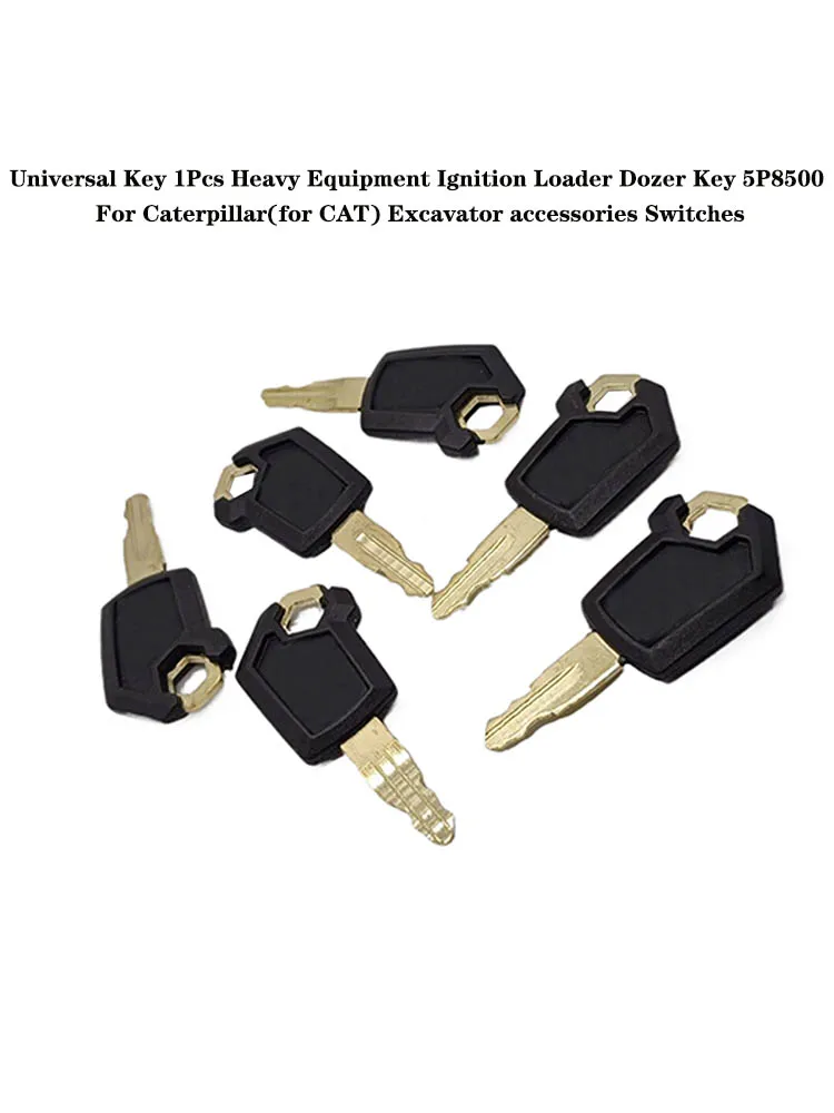 

Ignition Key For Caterpillar Cat Excavator Dozer Loader 5P8500 0964753 0966198 8V4404 9G2777 980K 980H 416C 248B