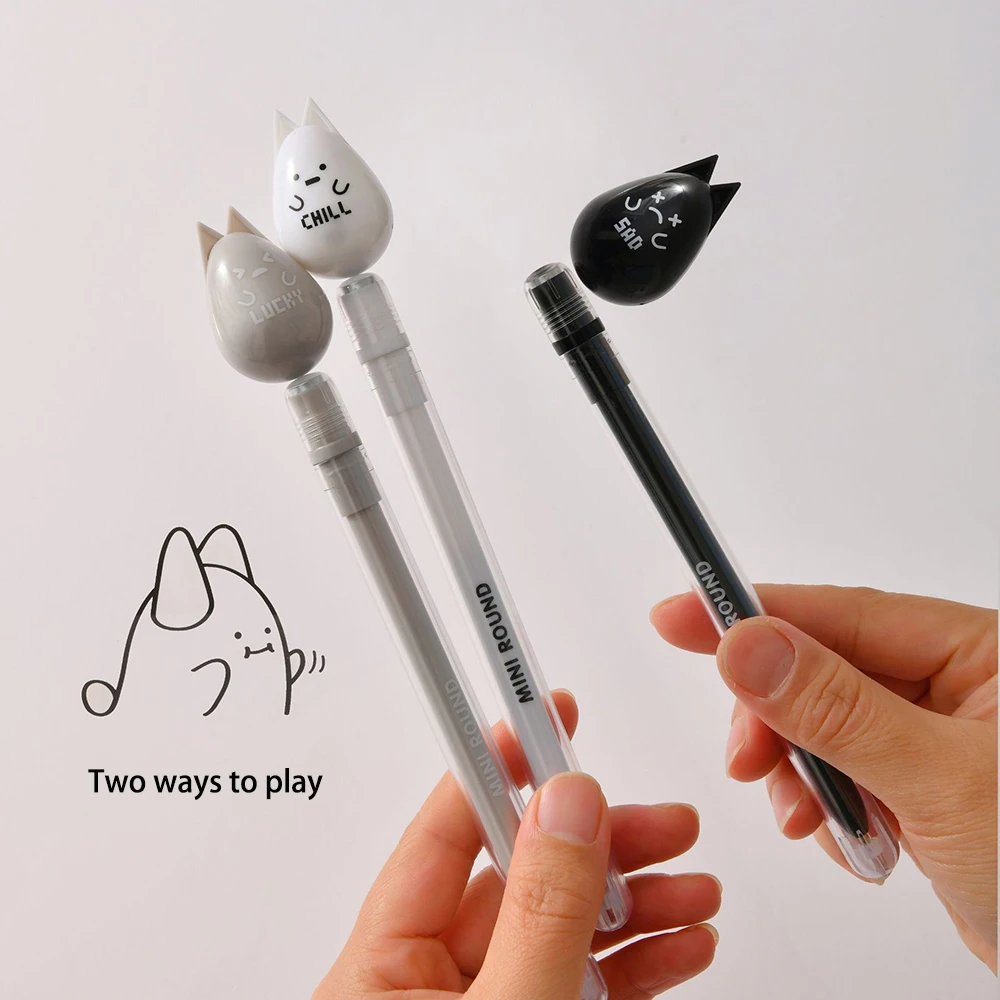 

Подвесная ручка, полная игольная трубка, магнитное всасывание, черная технология, 0,5 мм, забавная нейтральная ручка для студентов, офисная подпись