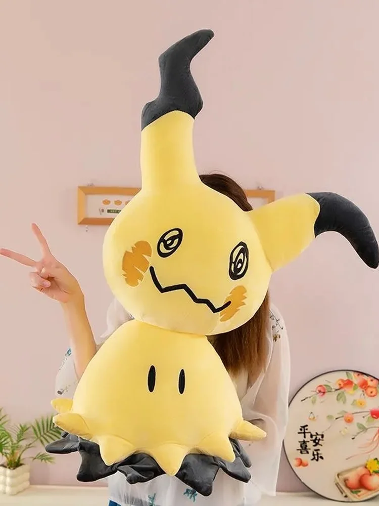 Neues 50-90cm Pokemon Mimikyu Plüschtier Körperkissen Sofakissen Schlafkomfort-Begleiter Niedliche Stoffpuppe Raumdekoration Geschenke