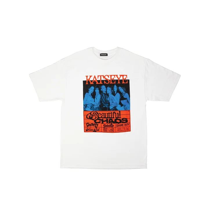 KATSEYE Ablum غابرييلا الجرافيك تي شيرت المتضخم Y2k النساء الرجال الشارع الهيب هوب قصيرة الأكمام فضفاضة للجنسين المحملة الإناث الذكور الملابس #2