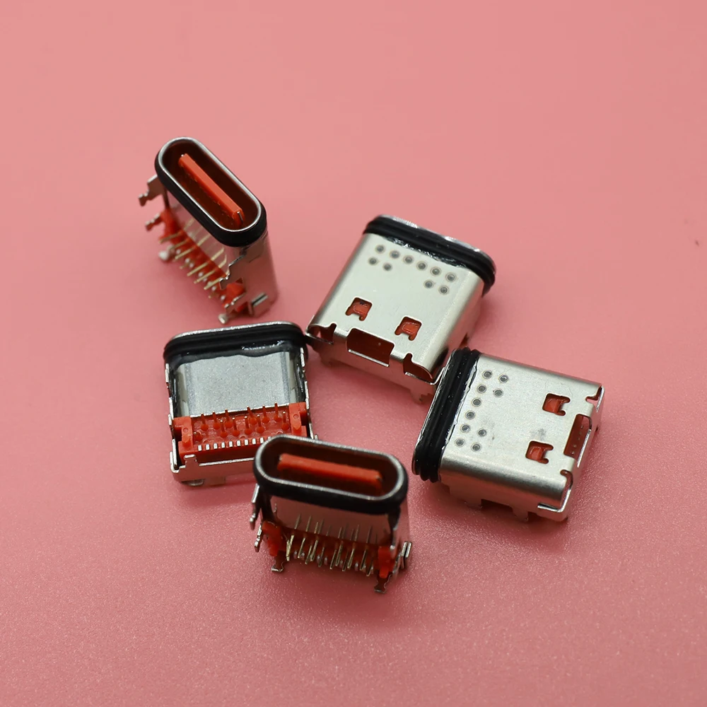 2-100pcs Micro USB 24pin type C Connector Charge Charging plug Dock Socket Port Repair Parts For JBL Flip5 Flip 5