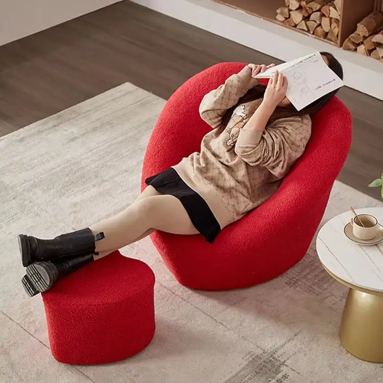 الشمال بسيط الحديثة منخفضة البراز البراز الصغيرة لطيف شخصية تصميم لامب المخملية الجولة العثمانيين تغيير الأحذية البراز ماكياج البراز