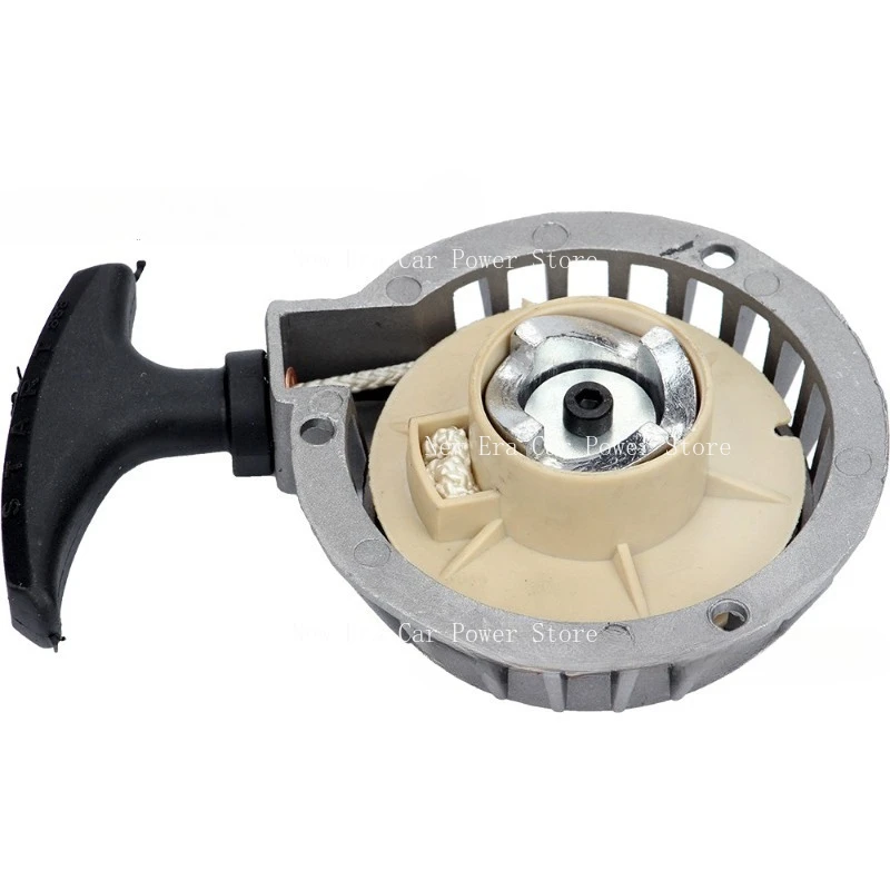 

Подходит для мини-аксессуаров для мотоциклов, 49CC, двухпробиваемый ручной съемник с четырьмя когтями, пусковой переключатель, устройства зажигания, серебро