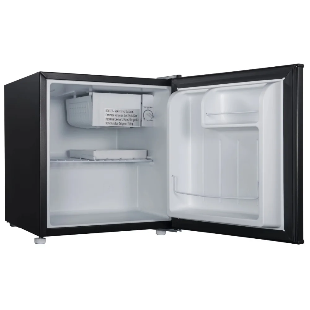 Galanz-Mini nevera de una sola Puerta, 2023 Cu Ft, color negro, novedad de 1,7