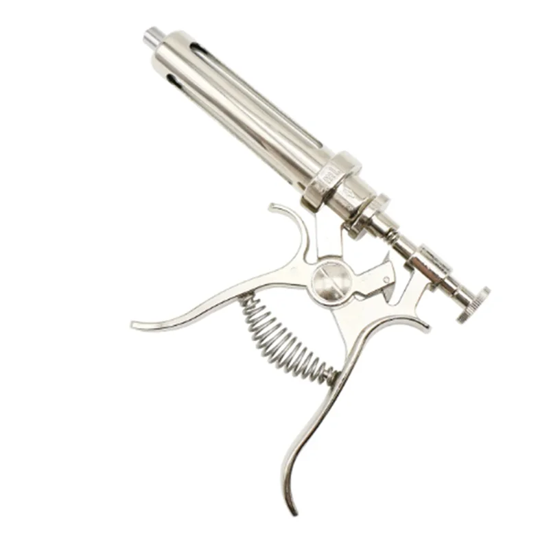 P4-الطبيبية الحيوان حقن مستمر حقنة أداة الحيوان حقن حقنة 10 مللي للبقرة خنزير الأغنام #6