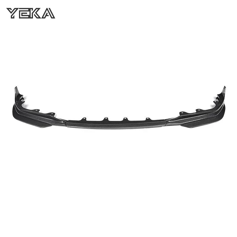 MP Style Dry Carbon Fiber Front Lip - Suitable for BMW G20 3 Series G20 Pre-LCI Front Bumper Real Carbon Fiber