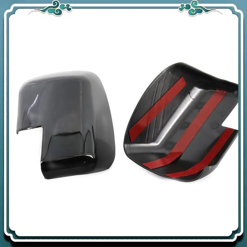 

Premium Car Rearview Side Mirror Covers Cap Glossy Black ABS Rearview Mirror Covers For Land Rover Discovery 3 Freelander 2 2004