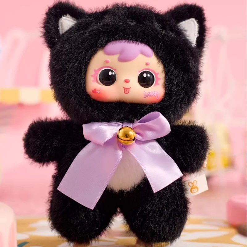 Samuel Kot Seria Imprezowa Blind Box Urocza Pluszowa Zawieszka do Torby Ręcznie Robiony Prezent Ozdoba Modna Dekoracja do Sypialni Lalka Prezent Urodzinowy