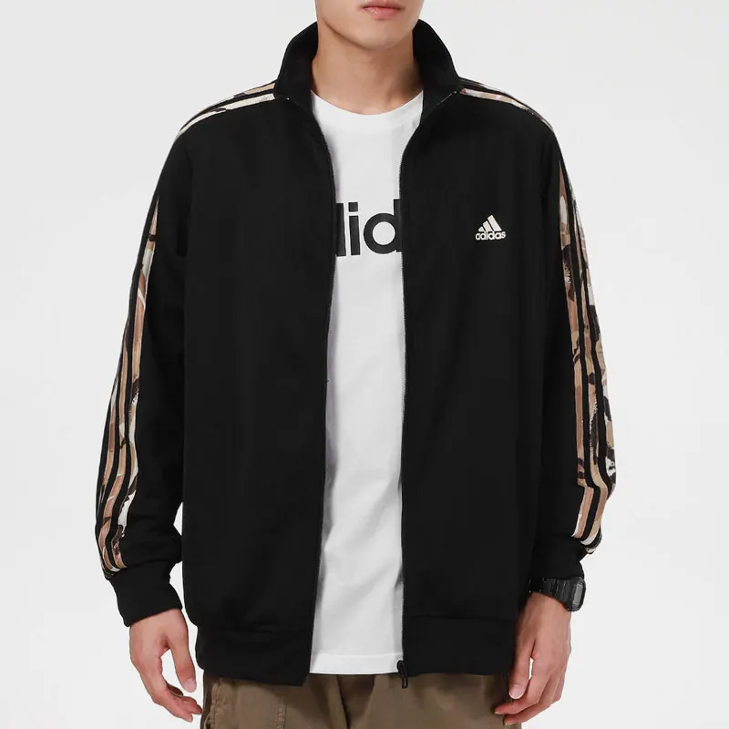 Adidas Authentic M 3S TT TRIC Men's Stand Collar Jacket H48437