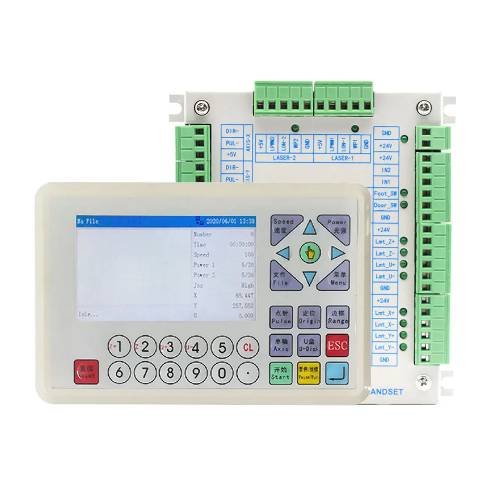

Popular Hot sell WaveTopSign WT-B2 Co2 Laser Controller System for Double-head Asynchronous Laser Engraving Cutting Machine
