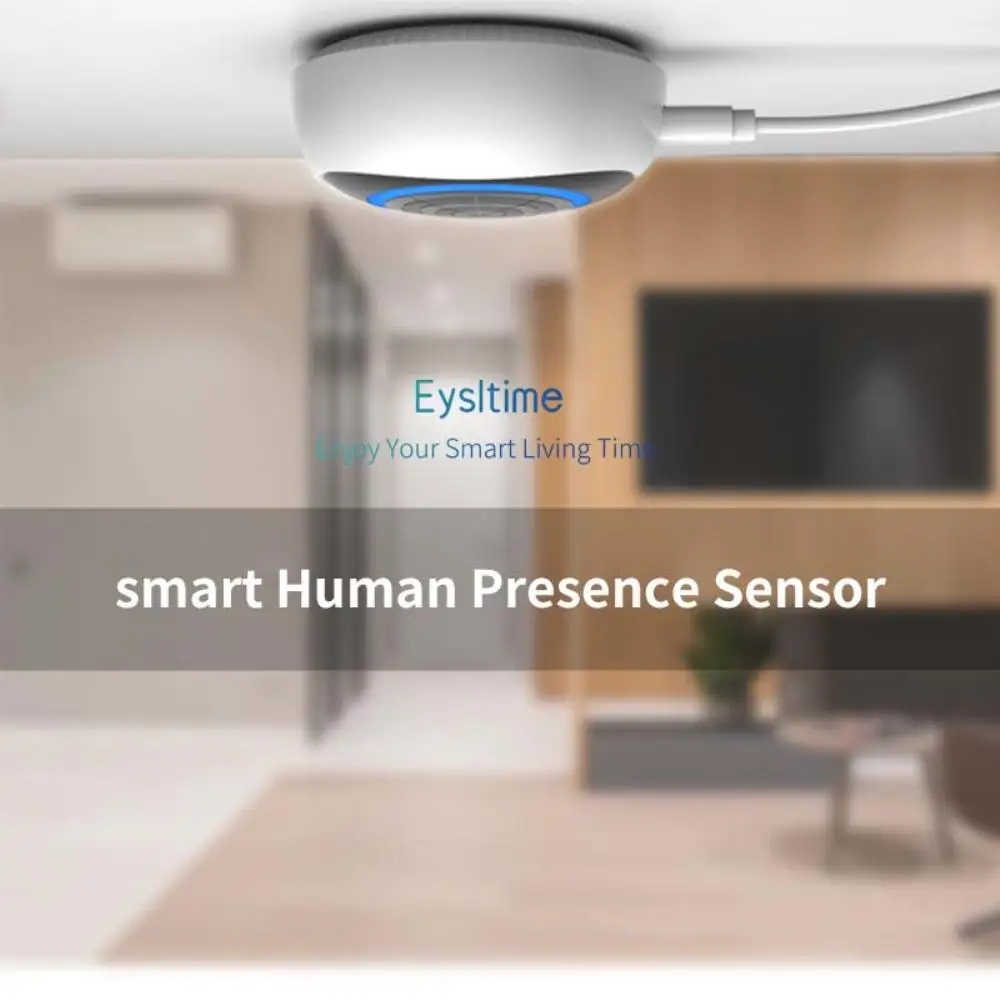 Tuya ZigBee Smart Human Präsenz Sensor Mikro-Bewegungs erkennung menschlichen Bewegungs melder Licht Sirene Alarm Arbeit mit ZigBee Gateway