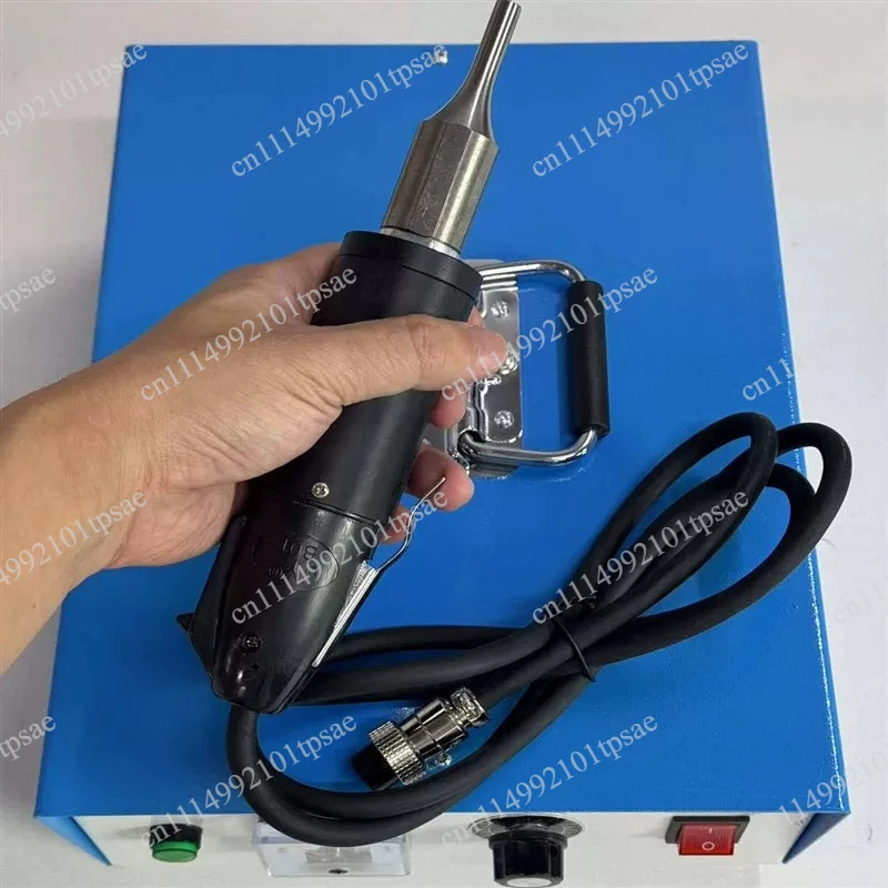 35K plastic welding handheld ultrasonic positioning ironing machine