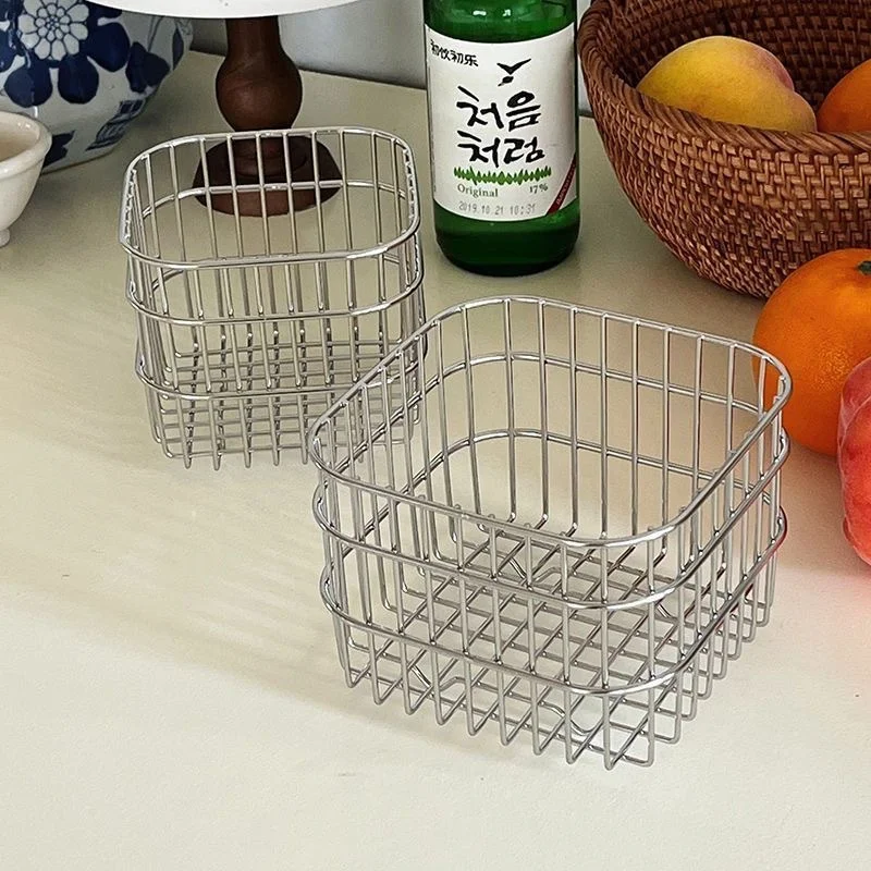 Roestvrij staal Cosmetisch gereedschap Opbergmand Multifunctionele make-upborstels Huidverzorgingshulpmiddelen Parfumorganisator Cosmetische sorteerdoos