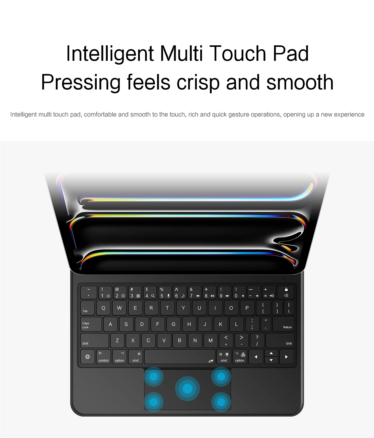 Etui skórzane z klawiaturą Smart Pogo Pin Direct Connection do iPada Pro 11