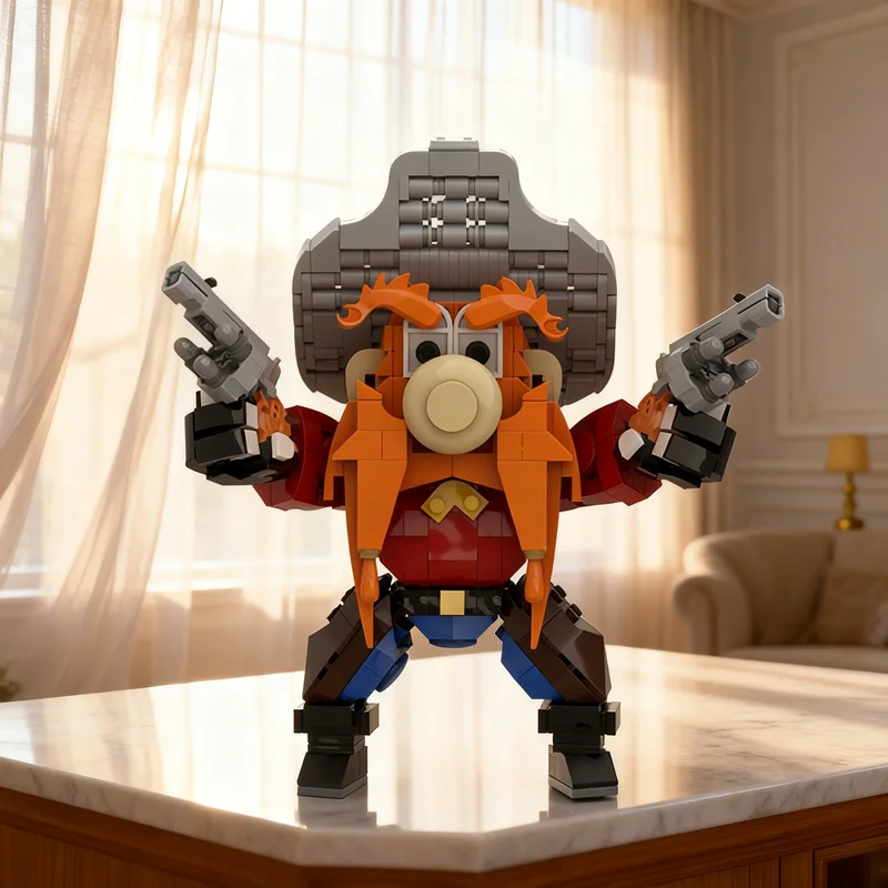

Набор строительных блоков MOC YOSEMITE SAM, 543 детали, для самостоятельной сборки, креативный коллекционный подарок, декор для дома и офиса, премиум-класс, для взрослых и детей, идея для подарка