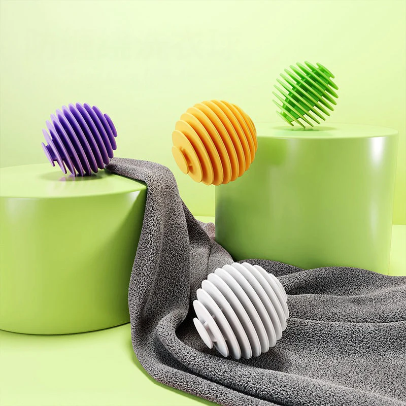 3Pcs Laundry Balls Reusable Silicone Clothes Hair Cleaning Tools Pet Hair Remover Washing Machine Cat Hair Catcher Laundry Ball