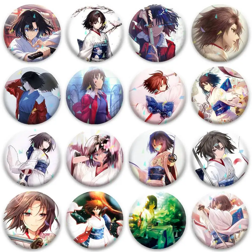 

T-The Garden of Sinners Badges Niche Design Brooch for Backpack Lapel Pins Creative Accessories