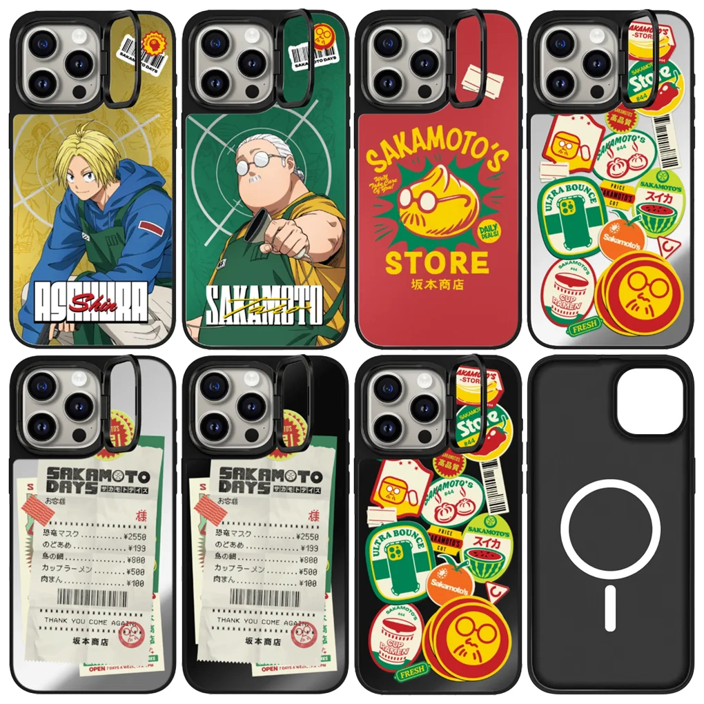 

Anime Store Lens Stand Mirror Surface IPhone 12 13 14 15 16 Pro Max Case - Protective IPhone Case with MagSafe