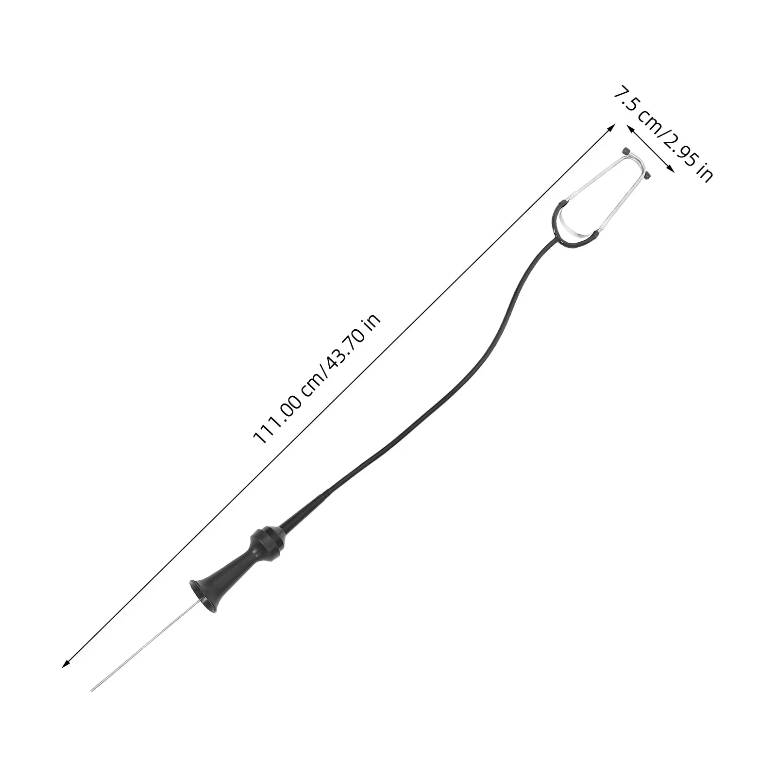 

Precision Car Engine Stethoscope Internal Cylinder Noise Auto Repair Tool Compatible With All Vehicle Models Durable