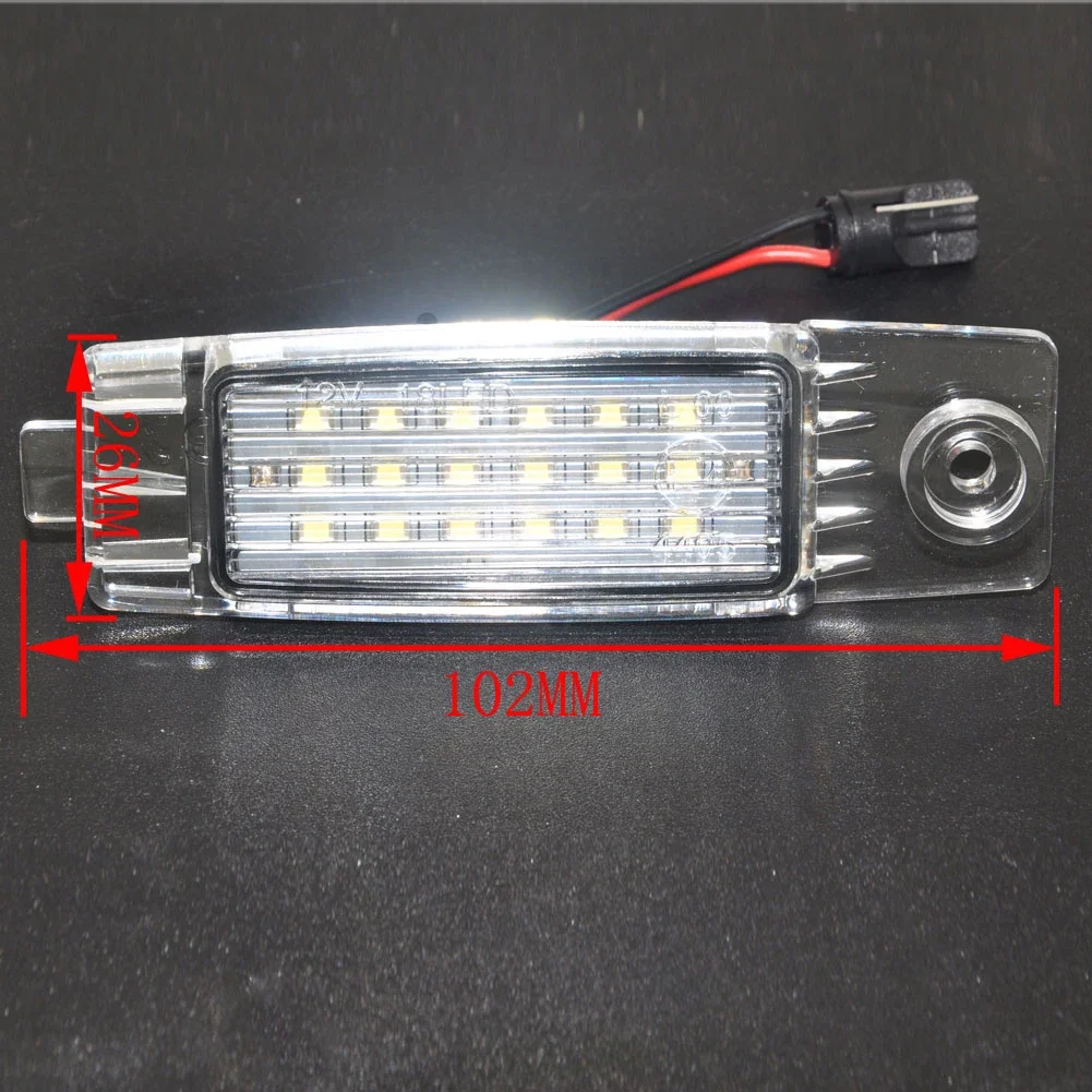 WF-2Pcs LED Number License Plate Light Lamp for TOYOTA Hiace S.B.V/Highlander/RAV4/Land Cruiser 200/For Lexus RX300/For Scion XB