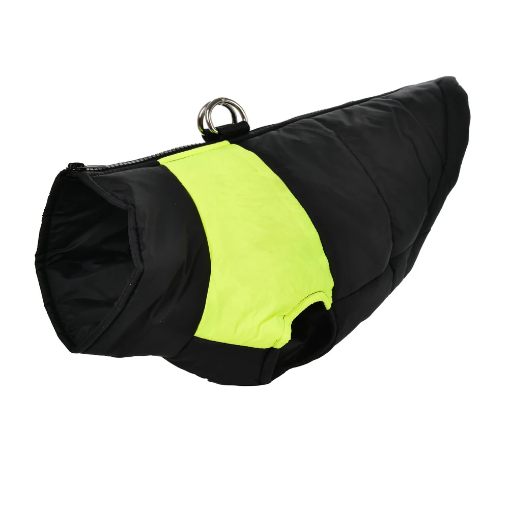 Herbst Winter Hundejacke mit D-Ring für kleine große Hunde Katze warme wasserdichte Welpen Reißverschluss Kleidung Labrador Yorkies Haustierkostüme – Detail 4