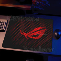 A-ASUS R-ROG Game E-sports Mousepad Small Size Home offices accessories Mouse Pad Anti-slip Rubber overlock keyboard Desk Mats