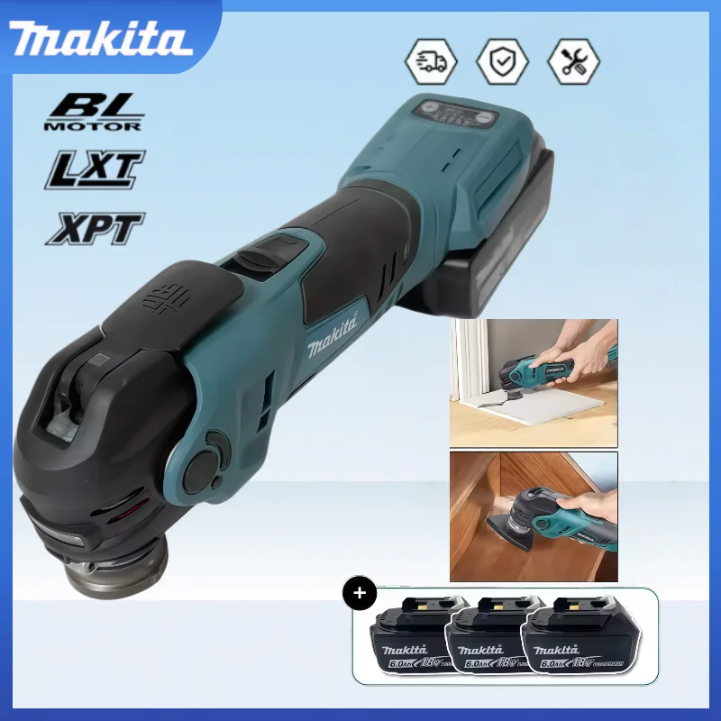

Аккумуляторный перфоратор-гвоздезабиватель Makita для деревообработки, совместимый с батареями Makita 18В, электроинструмент