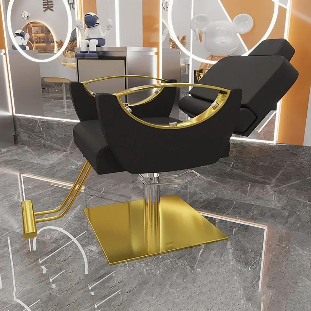 كرسي حلاق إسكندنافي فريد من نوعه كلاسيكي متعدد الاستخدامات وبسيط لصالونات تصفيف الشعر وأثاث شعر فاخر مخصص من Kapperstoel