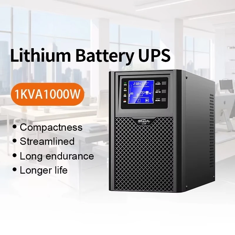 무정전 전원 공급 장치(UPS) 고품질 소켓 온라인 1KVA 2KVA 3KVA 단상 UPS 전원 공급 장치