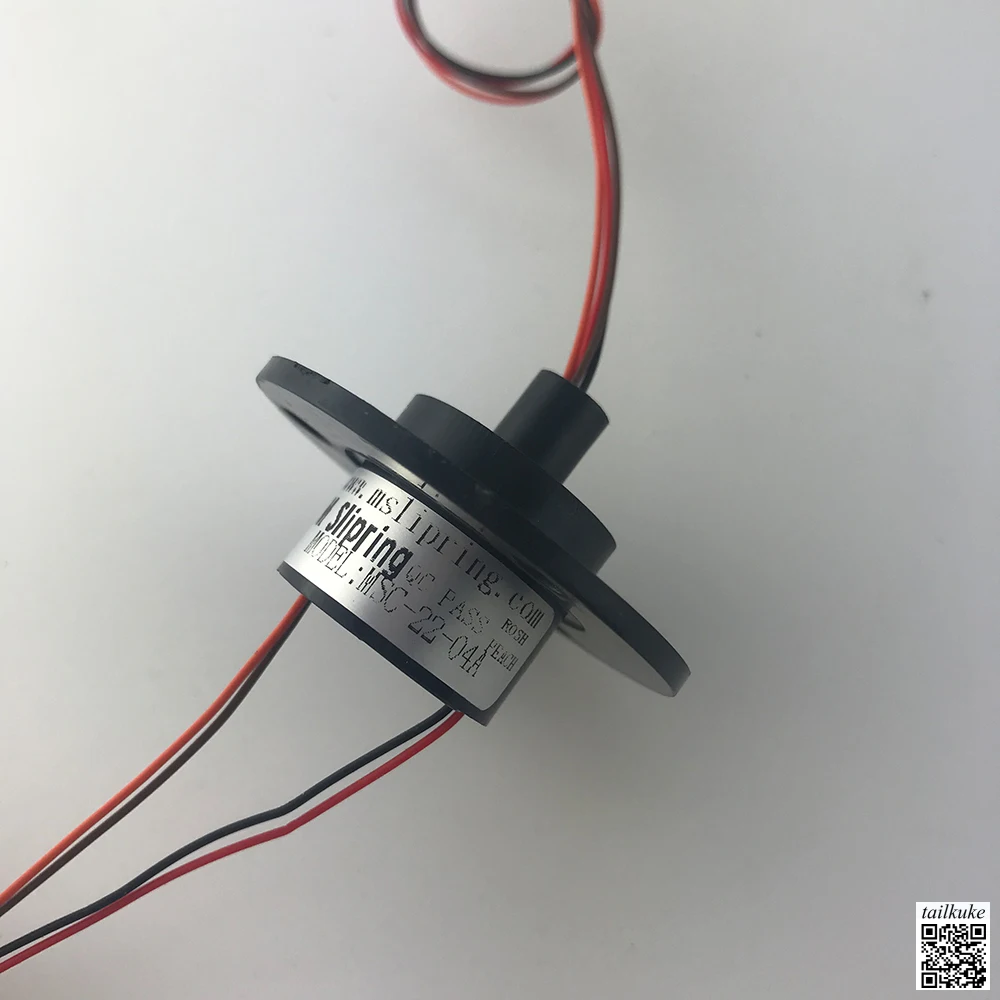 

Solid Round Cap Slip Ring Rotating Table Stage Light Conductive Ring Collector Ring Brush 2-24 Wire Current 2A