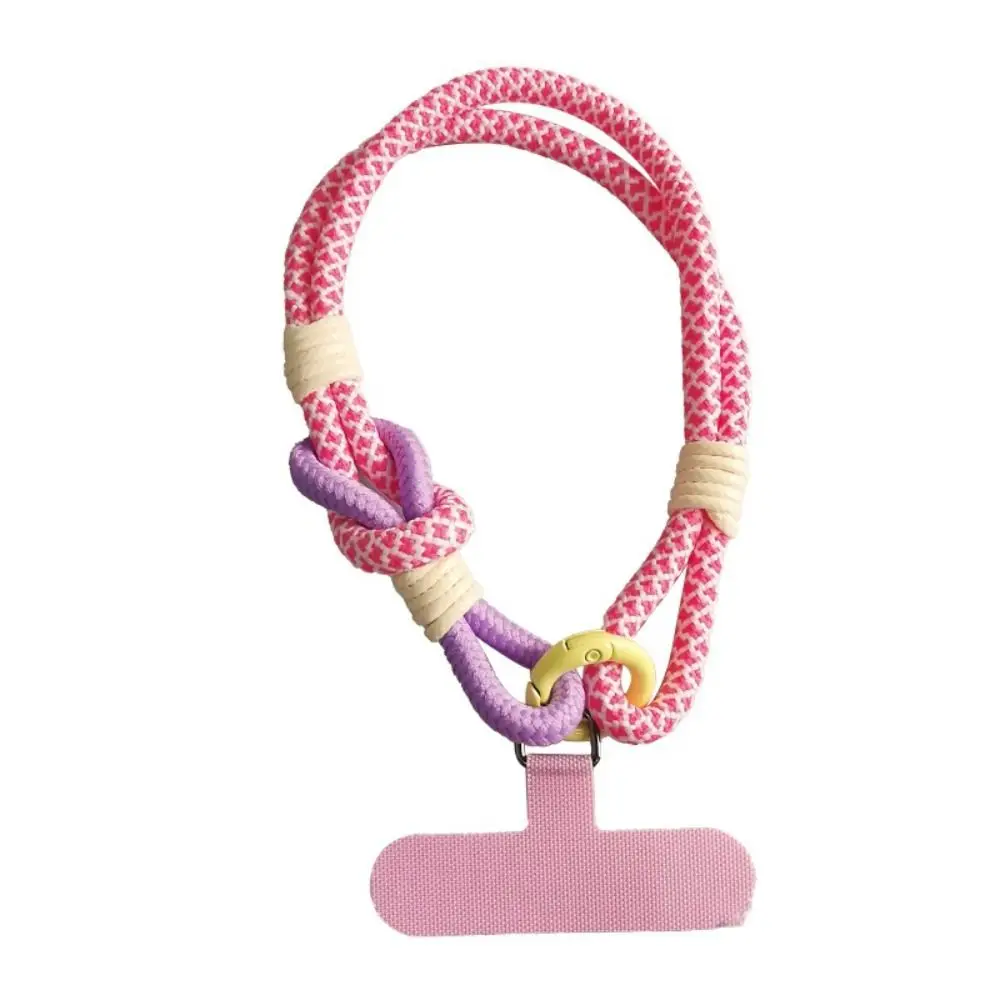 Universal Nylon Mobile Phone Lanyard Keychain Phone Accessories Anti-lost Rope Simple Phone Case Strap